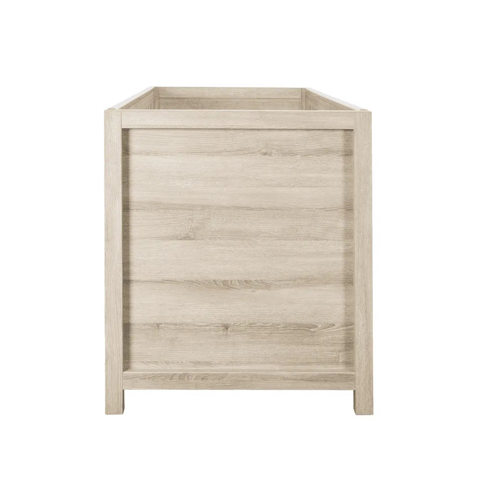Tutti Bambini Modena 2 Piece Nursery Furniture Set with Cot Bed & Dresser - Oak