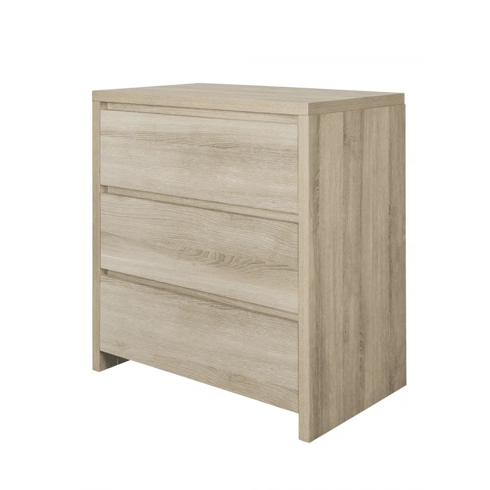 Tutti Bambini Modena 2 Piece Nursery Furniture Set with Cot Bed & Dresser - Oak