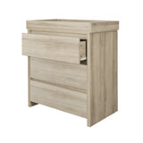 Tutti Bambini Modena 2 Piece Nursery Furniture Set with Cot Bed & Dresser - Oak