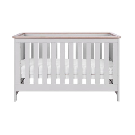 Tutti Bambini Verona Cot Bed - Dove Grey / Oak