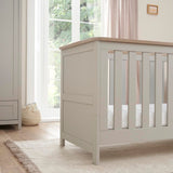 Tutti Bambini Verona Cot Bed - Dove Grey / Oak