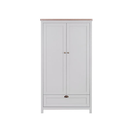 Tutti Bambini Verona Wardrobe - Dove Grey / Oak
