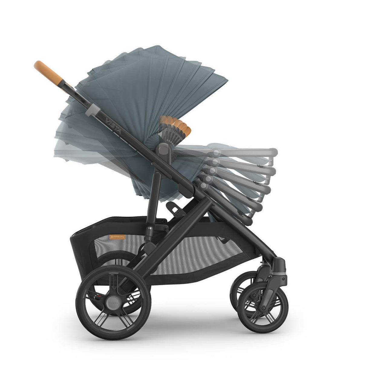 UPPAbaby VISTA V3 Travel System with BeSafe Go Beyond Car Seat and ISOFIX Base - Dillan