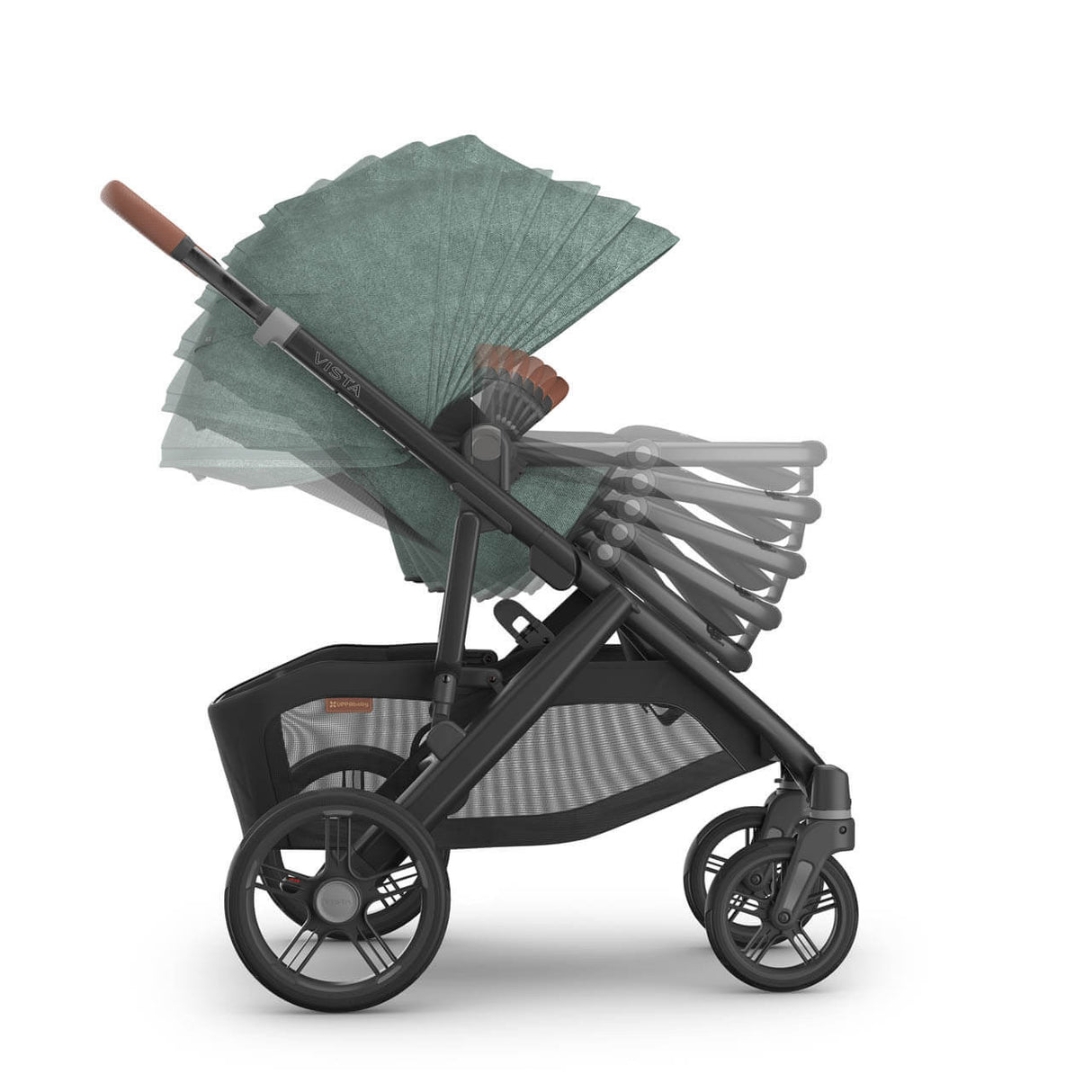 UPPAbaby VISTA V3 Travel System with BeSafe Go Beyond Car Seat and ISOFIX Base - Gwen