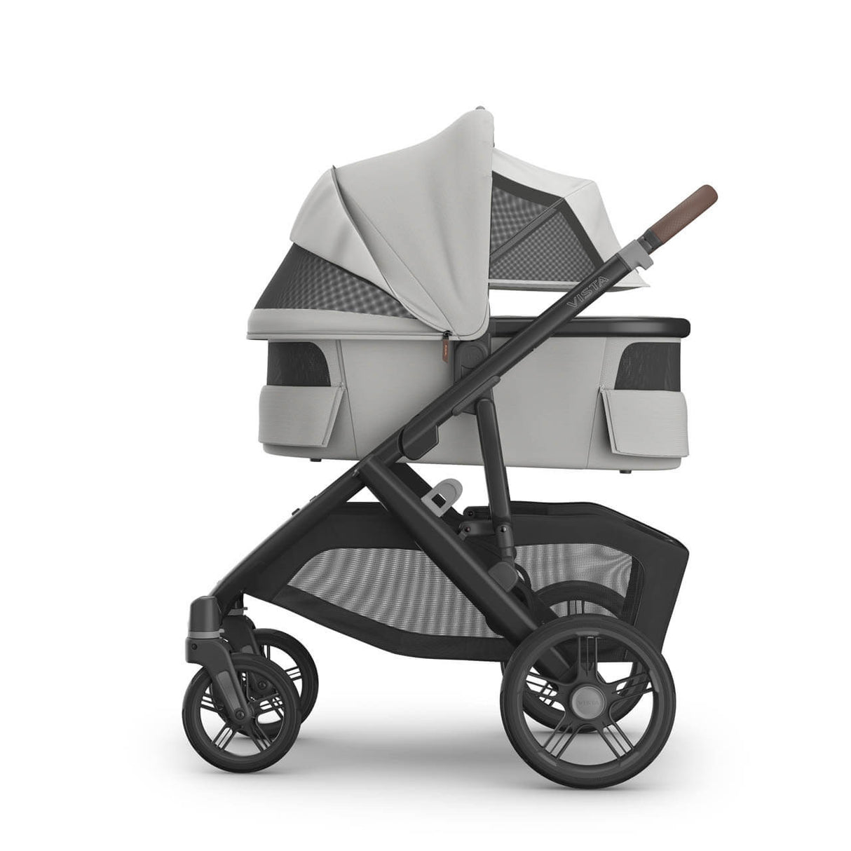 UPPAbaby VISTA V3 Travel System with BeSafe Go Beyond Car Seat and ISOFIX Base - Savannah