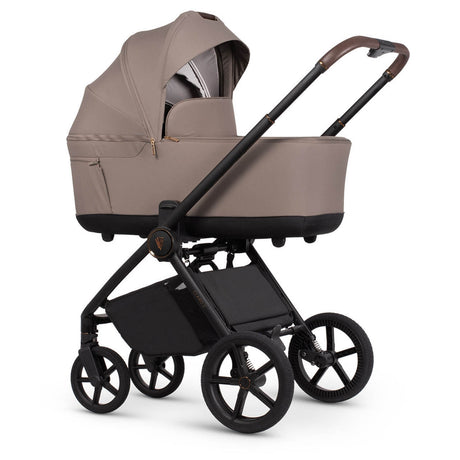 Venicci Claro 2 Plus Travel System with Accessories, Tiago Car Seat & ISOFIX Base - Almond
