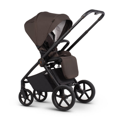 Venicci Claro 2 Plus Travel System with Accessories, Tiago Car Seat & ISOFIX Base - Chocolate