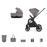 Venicci Claro 2 Pushchair Bundle with Accessories - Fog