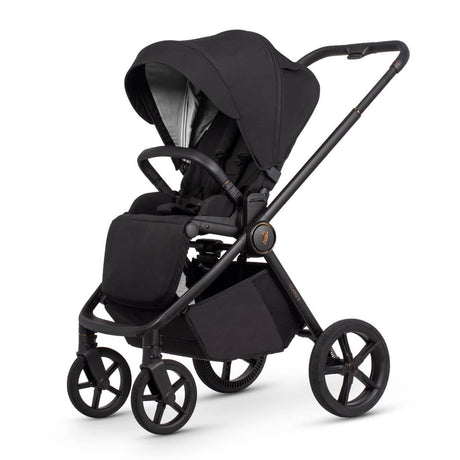 Venicci Claro 2 Plus Travel System with Accessories, Tiago Car Seat & ISOFIX Base - Noir