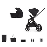Venicci Claro 2 Pushchair Bundle with Accessories - Noir