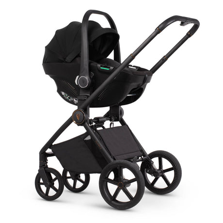 Venicci Claro 2 Plus Travel System with Accessories, Tiago Car Seat & ISOFIX Base - Noir
