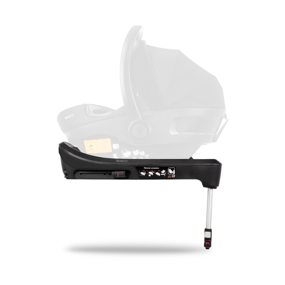 Venicci Claro Travel System with Engo Car Seat and ISOFIX Base - Forest Green
