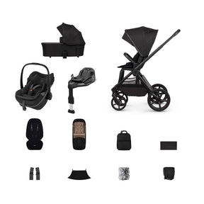 Venicci Upline 3 Travel System with Maxi Cosi Pebble Slide Pro Car Seat & Isofix Base - Onyx 1