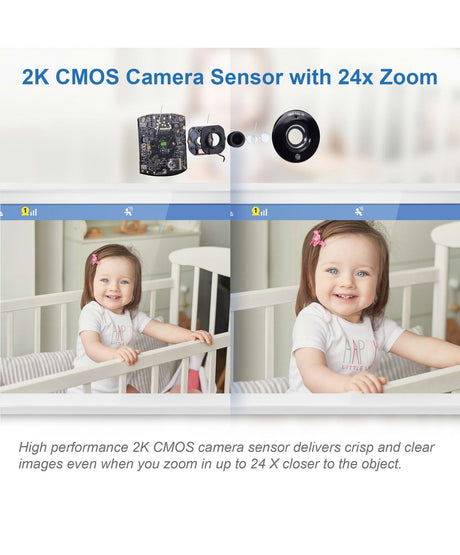 VTech RM7766HD 7" Smart Pan & Tilt Baby Monitor