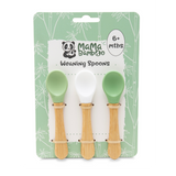 Mama Bamboo Weaning Spoons - 3 Pack