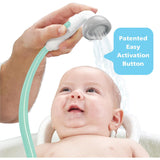 Yookidoo Elephant Water Pump Baby Bath Shower - Turquoise
