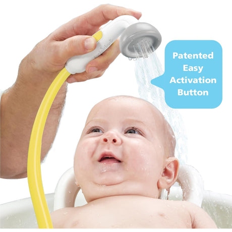 Yookidoo Elephant Water Pump Baby Bath Shower - Yellow