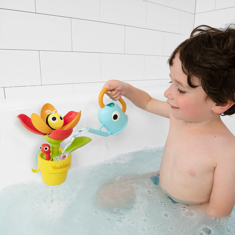 Yookidoo Peek-A-Bee Tub Pop Up Flower & Watering Can Bath Toy