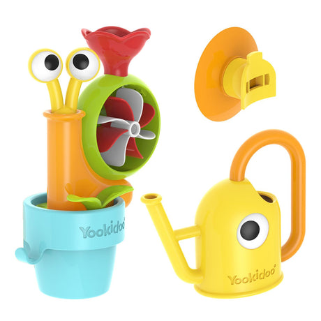 Yookidoo Pop-Up Water Snail & Watering Can Bath Toy