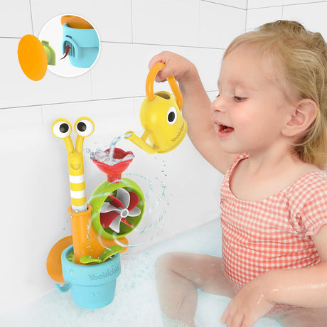 Yookidoo Pop-Up Water Snail & Watering Can Bath Toy