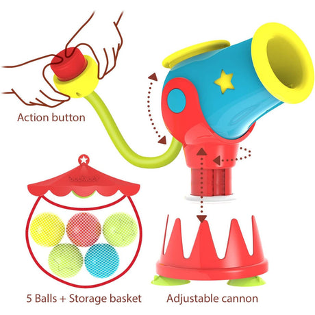 Yookidoo Water Cannon Ball Blaster Bath Toy