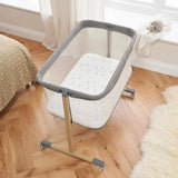 Tutti Bambini ZiZee Rocking Crib - Oak & Charcoal