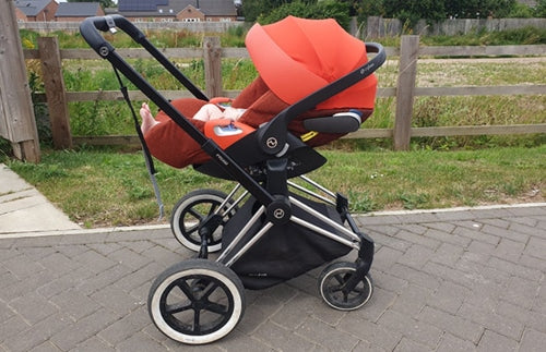 CYBEX Cloud Z Review - Pushchair Expert - Up Close 