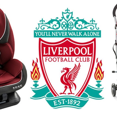 Liverpool FC Pushchairs and car seats launched