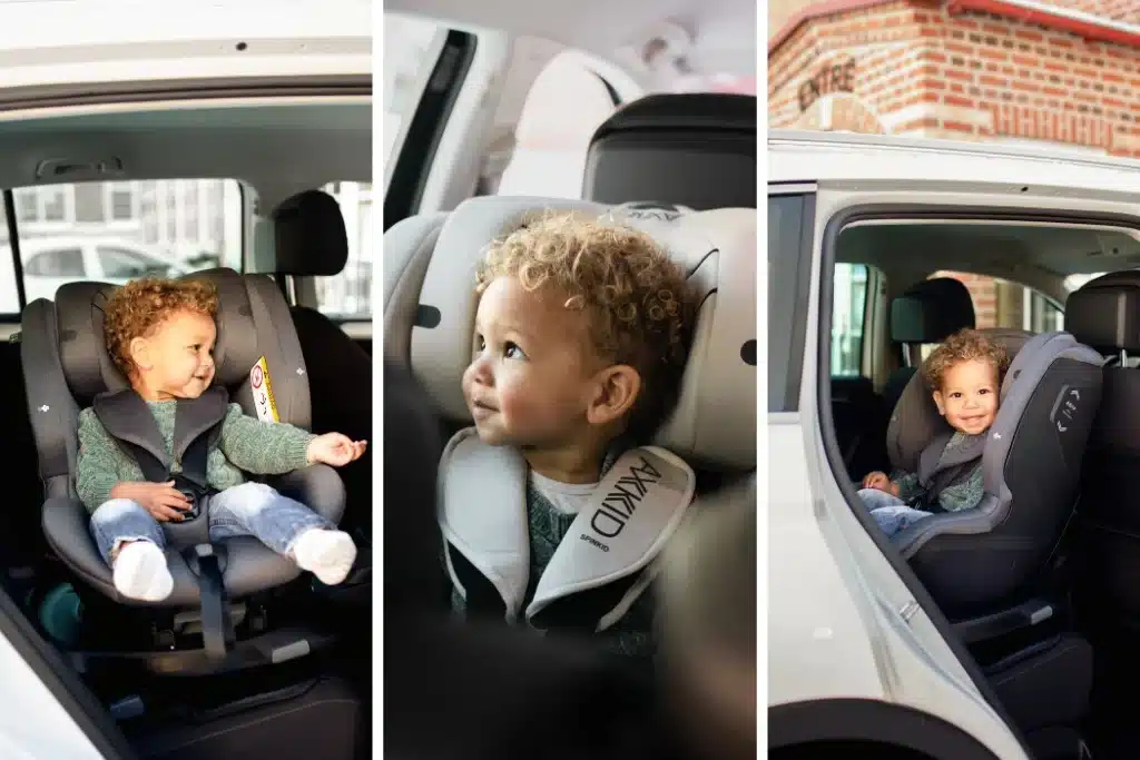 AXKID car seat imagery